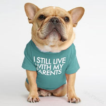 Load image into Gallery viewer, Cute Dog Tshirt for Small Medium Dogs Summer Dog Clothes French Bulldog Shirt Kawaii Pug Costume Pet Dog Clothing Dropshipping