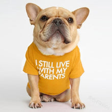 Load image into Gallery viewer, Cute Dog Tshirt for Small Medium Dogs Summer Dog Clothes French Bulldog Shirt Kawaii Pug Costume Pet Dog Clothing Dropshipping