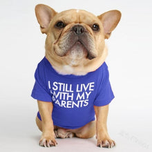 Load image into Gallery viewer, Cute Dog Tshirt for Small Medium Dogs Summer Dog Clothes French Bulldog Shirt Kawaii Pug Costume Pet Dog Clothing Dropshipping