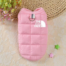 Load image into Gallery viewer, Pink Pet Dogs Clothes Winter Cotton Dogs Vest Coats Plus Warm For Small Medium Dog Clothing Puppy French Bulldog Chihuahua Perro