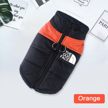 Load image into Gallery viewer, Waterproof Dog Clothes Pet Coat Winter Warm Vest Padded Zipper Jacket Dog Clothing for Small Medium Big Dogs The Dog Face Outfit