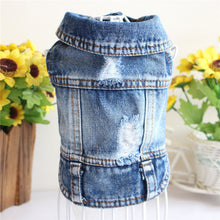 Load image into Gallery viewer, Copy of Small Dogs Cool Dog Denim Jacket Jeans