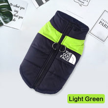 Load image into Gallery viewer, Waterproof Dog Clothes Pet Coat Winter Warm Vest Padded Zipper Jacket Dog Clothing for Small Medium Big Dogs The Dog Face Outfit