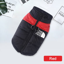 Load image into Gallery viewer, Waterproof Dog Clothes Pet Coat Winter Warm Vest Padded Zipper Jacket Dog Clothing for Small Medium Big Dogs The Dog Face Outfit