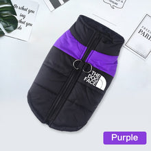 Load image into Gallery viewer, Waterproof Dog Clothes Pet Coat Winter Warm Vest Padded Zipper Jacket Dog Clothing for Small Medium Big Dogs The Dog Face Outfit