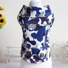 Load image into Gallery viewer, 2020 Spring Denim Dog Vest Graffiti Tassel Clothes for Small Dogs Shih Tzu Yorkshire Puppy Jeans Jacket for Chihuahua ropa perro