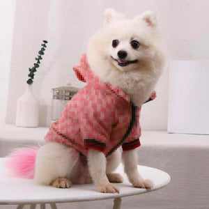TrendyHoodie with Lining Dog Clothing