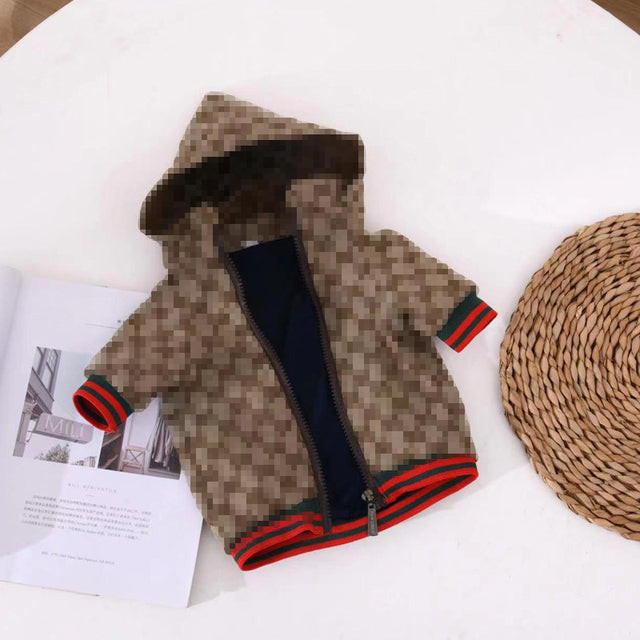 TrendyHoodie with Lining Dog Clothing