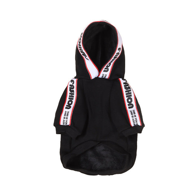 Dog Hoodies Sweatshirt Clothes With Hood Thick Warm Puppy Coat Jackets Chihuahua  Autumn Winter Small Dog Clothing