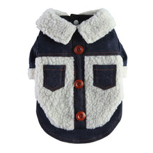 Load image into Gallery viewer, Winter Dog Jacket Puppy Dog Clothes Pet Outfits Denim Coat Jeans Costume for Chihuahua Poodle Bichon Pet Dog Clothing Apparel 30
