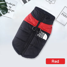 Load image into Gallery viewer, Waterproof Dog Clothes Pet Coat Winter Warm Vest Padded Zipper Jacket Dog Clothing for Small Medium Big Dogs The Dog Face Outfit
