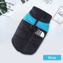 Load image into Gallery viewer, Waterproof Dog Clothes Pet Coat Winter Warm Vest Padded Zipper Jacket Dog Clothing for Small Medium Big Dogs The Dog Face Outfit
