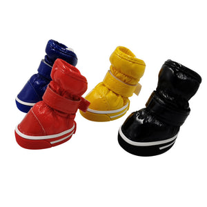 Winter Pet Dog Shoes For Small Dogs Warm Fleece Puppy Pet Shoes Waterproof Dog Snow Boots Chihuahua Yorkie Shoes Pet Products