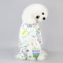 Load image into Gallery viewer, Dogs Pajamas For Dogs Clothes Cat Clothing Puppy Jumpsuit Cat Pajamas For Chihuahua Clothes Pomerania Pet Shirt Pijama Perro 35
