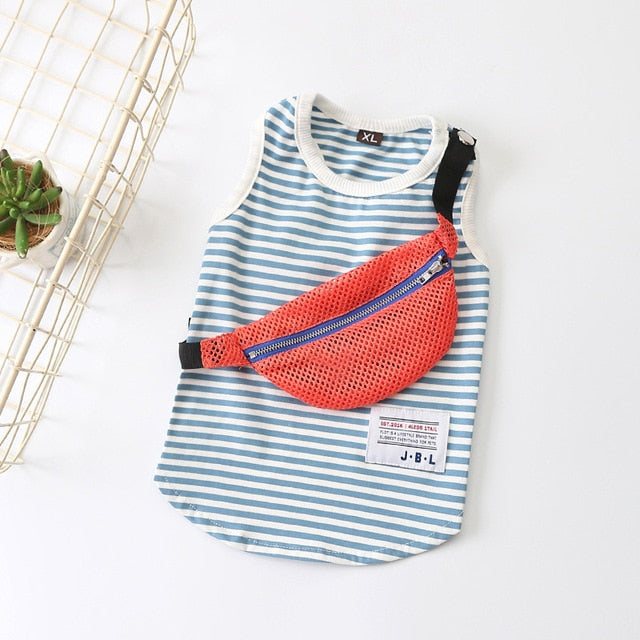 Fashion Dog Clothes Striped Pet Shirt