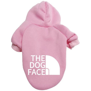 Dog Face Luxury Pet Dog Clothes Designer Cotton Puppy Hoodie French Bulldog Chihuahua Clothing Golden Retriever Large Dog Coats