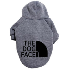 Load image into Gallery viewer, Dog Face Luxury Pet Dog Clothes Designer Cotton Puppy Hoodie French Bulldog Chihuahua Clothing Golden Retriever Large Dog Coats

