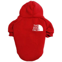 Load image into Gallery viewer, Dog Face Luxury Pet Dog Clothes Designer Cotton Puppy Hoodie French Bulldog Chihuahua Clothing Golden Retriever Large Dog Coats
