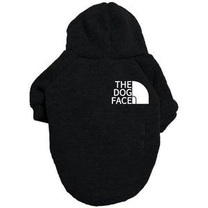 Dog Face Luxury Pet Dog Clothes Designer Cotton Puppy Hoodie French Bulldog Chihuahua Clothing Golden Retriever Large Dog Coats