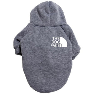 Dog Face Luxury Pet Dog Clothes Designer Cotton Puppy Hoodie French Bulldog Chihuahua Clothing Golden Retriever Large Dog Coats