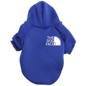 Dog Face Luxury Pet Dog Clothes Designer Cotton Puppy Hoodie French Bulldog Chihuahua Clothing Golden Retriever Large Dog Coats