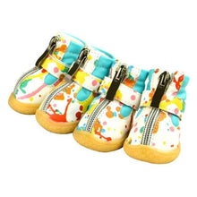 Load image into Gallery viewer, Pet Dog Puppy Snow Boots Casual Warm Winter Shoes Dog Slip-resistant Waterproof Shoes Teddy Dog Outdoor Accesories 4 Pcs/sets
